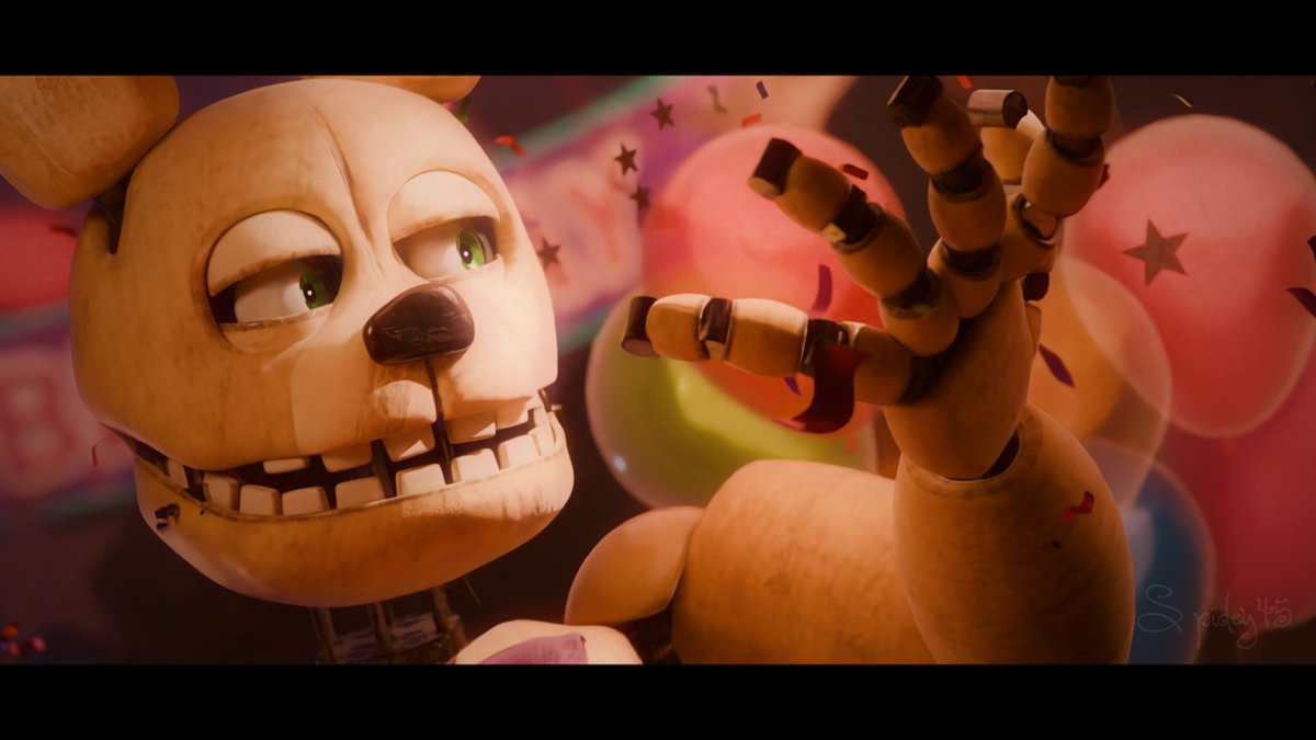 Spideymation45's tweet photo. Lighting test ☀️

SB Retex and Edit by @JogerAnimations @pyjama889 @s_cuori and @Auxe_SFM 

Made in Blender Cycles 4.3

#fnaf #3d #render #digitalart #fnaffantart #blender https://t.co/Ugbl6nAyJe