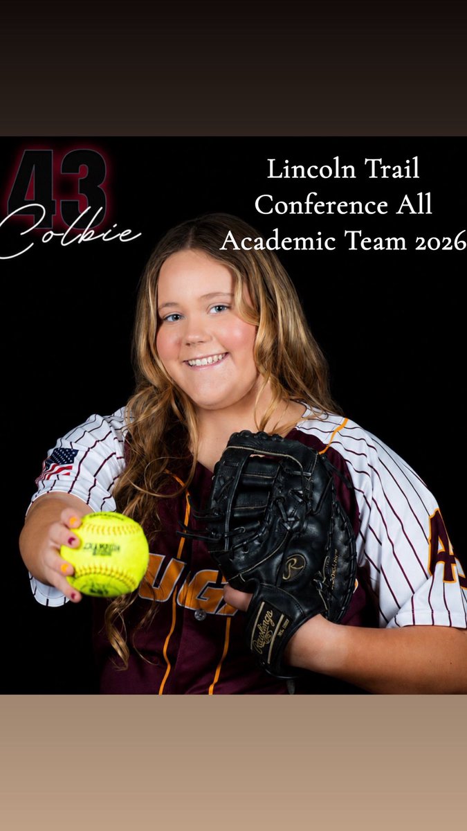 ColbieLewis_29's tweet photo. Ended my Freshman Season with many amazing accomplishments. With maintaining a 300 BA and a 968 FPCT on Varsity. Also I was  recognized for the All Academic team for the Lincoln Trail Conference!!@Getrecruited22 @CoastRecruitsSB @SoftballRecruit @Softball_Home @softballhype https://t.co/hCJNXL1Ky3