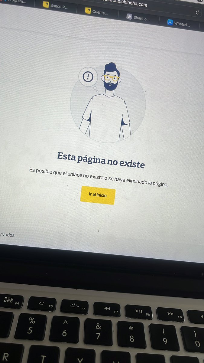 luismaximo1's tweet photo. @BancoPichincha estoy queriendo usar el portal para crearme una cuenta desde el exterior y me sale q la página no existe luego de haber puesto mi número de cédula ?? Necesito ayuda https://t.co/UnYYGWBznR
