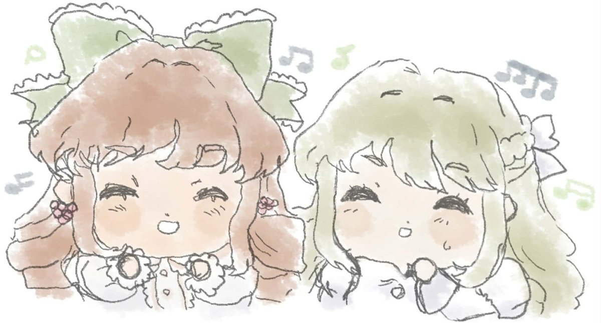 Ph14_kha's tweet photo. she sang to me in notes and that became the inspiration behind this doodle #LittleGoodyTwoShoes #lgts https://t.co/YvWQrjVepP