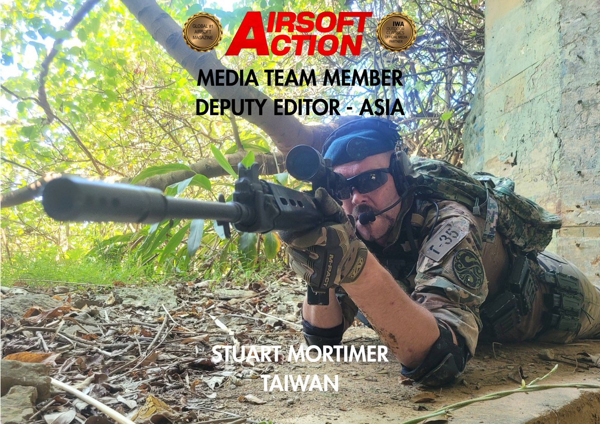 AirsoftAction's tweet photo. Today on Team Thursday Oor Man in Taiwan, the Island Insider, Deputy Editor - Asia, Stu "Stewbacca" Mortimer. https://t.co/mDJVP2dgk6
