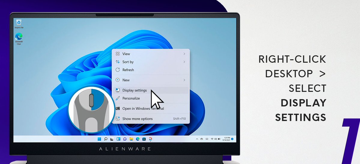 AlienwareTech's tweet photo. 🖥️ Adjust your display settings to meet your #gaming needs.
It's easy to do in #Windows. 
Tap here for more on display settings: 👉 https://t.co/o9IA68JsFx 👈
#AlienwareTips #WindowsTips https://t.co/8gkF23Wh4P