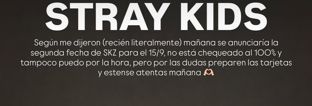 llkmnh's tweet photo. bajofocos subió esto, QUE SEA VERDAD POR FAVOR

ARGENTINA QUIERE SEGUNDA FECHA
#STRAYCITY2daFecha
#SKZenArgentina https://t.co/3nZ61gLntB