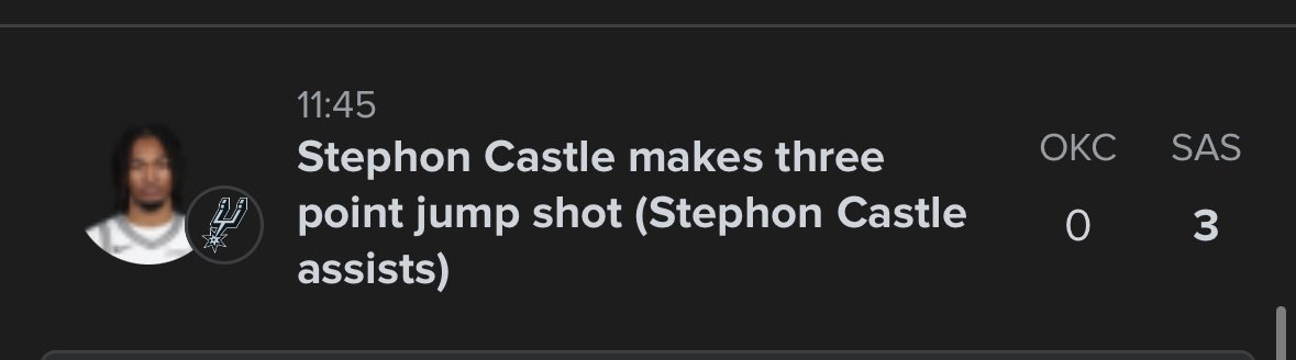 RJP_icks's tweet photo. @FanDuel_Support @FanDuel I had Stephon Castle for FB and yall said no?? https://t.co/xuE3RfANlZ