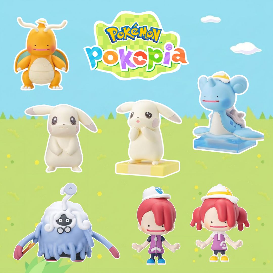 mecchaJP's tweet photo. Pokémon Pokopia Moncolle Figures - Pikachu, Professor Tangrowth &amp; Ditto 💜✨️ Coming Soon!

#Pokemon #Ditto #ぽこあポケモン #ぽこポケ #PokemonPokopia https://t.co/NCII7t3H66