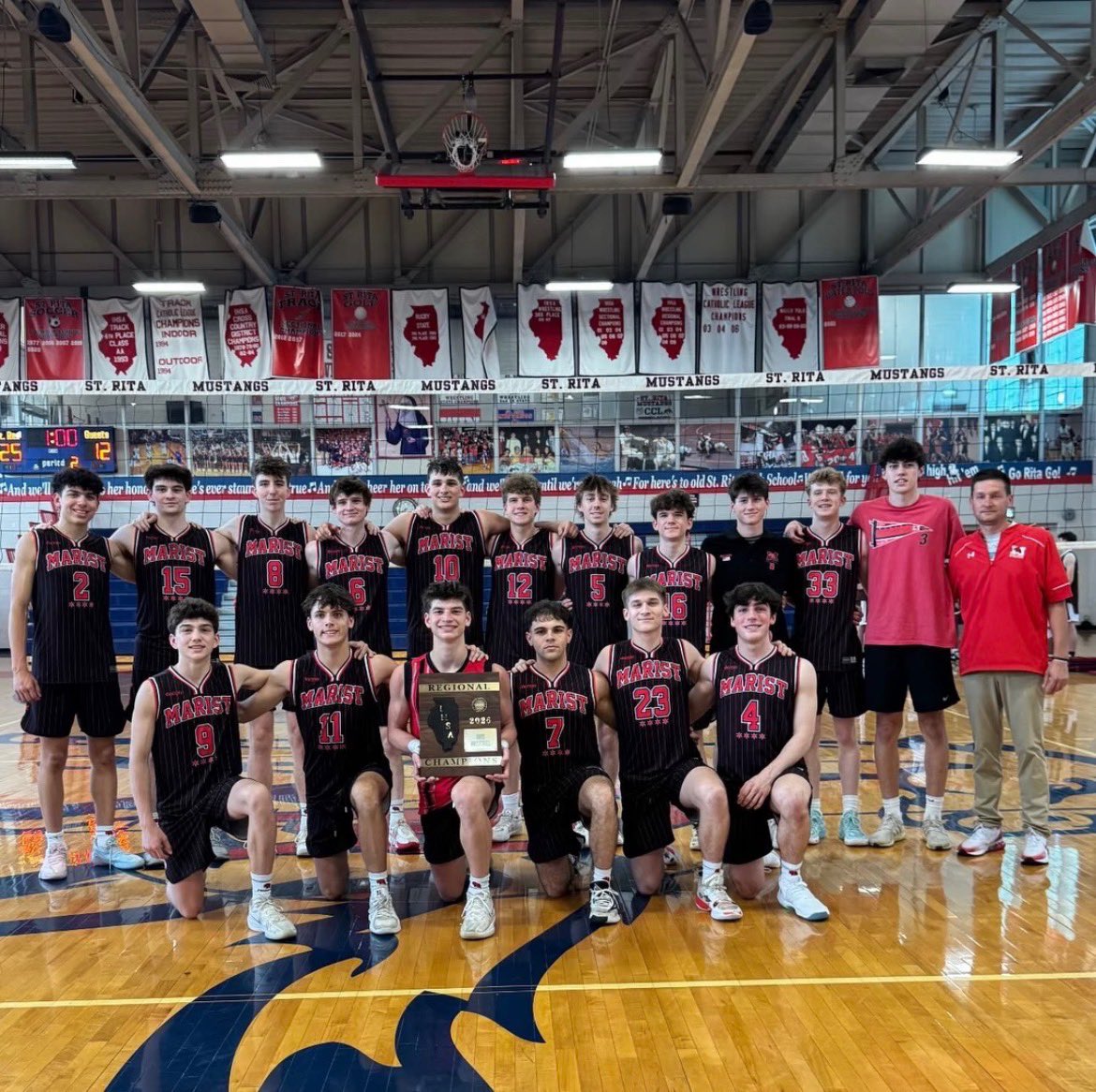 RedHawkVB's tweet photo. Regional Champs. Next up Sectionals Saturday 1pm at Home #Program 🏐 https://t.co/aq33CQ5jWP