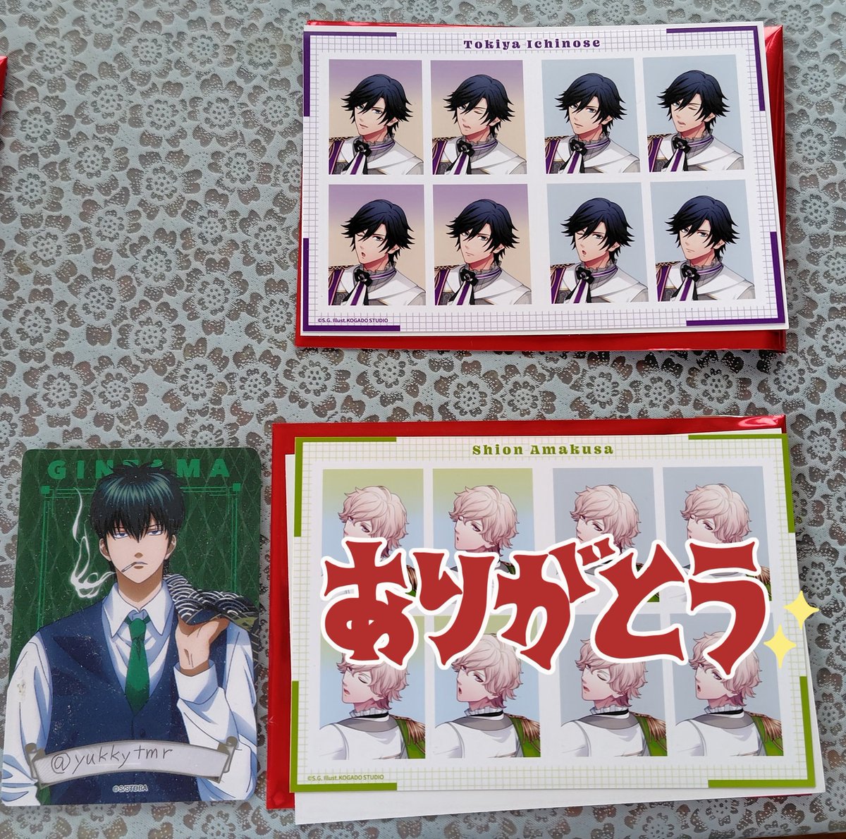 yukkytmr's tweet photo. 【交換】うたプリ　ワンダーランド WL　iDolフォトステッカー
　
【譲】トキヤ　レン　ヴァン　　　　　　大和

【求】蘭丸＞真斗＞翔

郵送交換希望

検索からでもお気軽にお声がけください。 https://t.co/4gPmbPPlQT