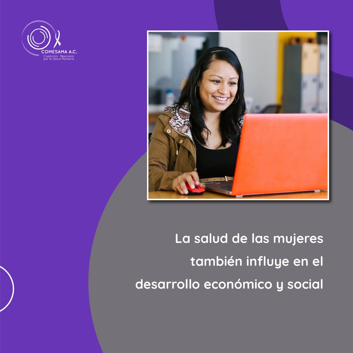 comesama's tweet photo. La salud de las mujeres no solo impacta el bienestar individual; también influye en la participación económica, el desarrollo social y la sostenibilidad de los sistemas de salud. https://t.co/kcVBexX1E9