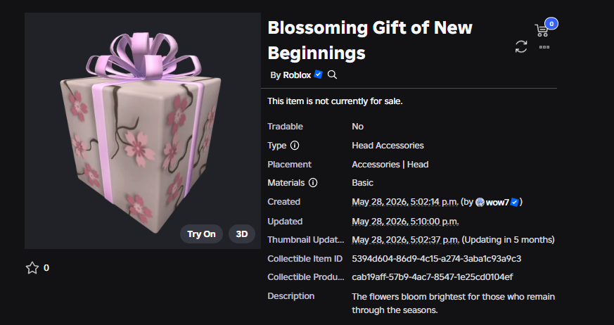 Roblox Trading News | Rolimon's tweet media