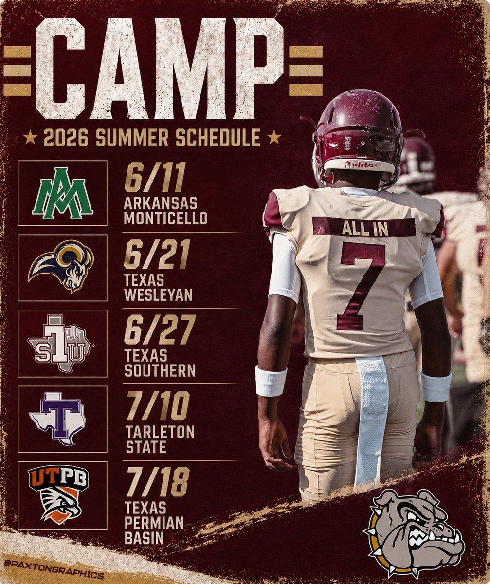 PaxtonGraphics's tweet photo. CAMP SCHEDULE | Haiden Wiley (@HaidenWiley6) has scheduled 5️⃣ schools to camp at this summer.

Five great opportunities to showcase his talents to a college coaching staff. Good luck Haiden! https://t.co/1djgb0Q9hh