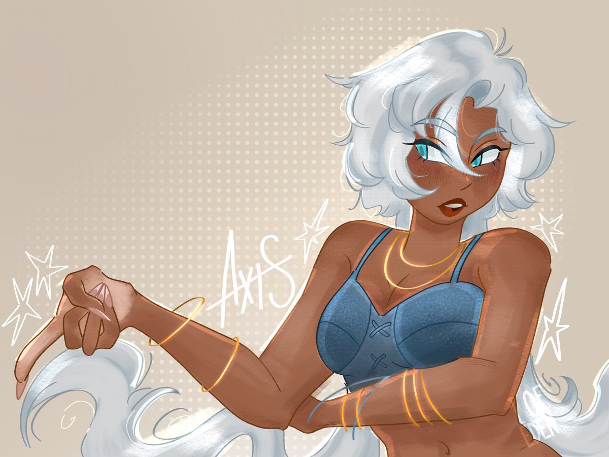 iofeden's tweet photo. Would yall give a damn if I started talking abt my oc… she’s genuinely my baby https://t.co/AneOdEl5GD