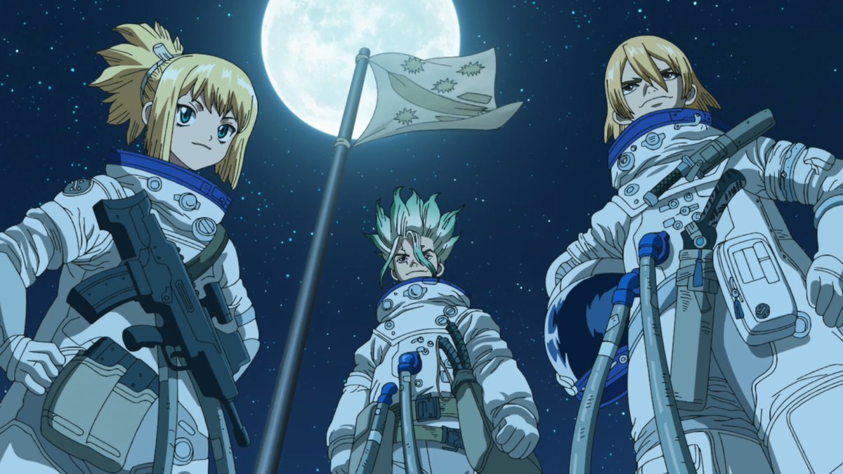 Leonardo_YOA's tweet photo. #DrSTONE4期 第33話視聴🧐

一気に科学の成果を積み上げていく一方で…対ホワイマンに向けて月行きロケットの乗員が…なかなか予想外なメンツになりそうな予感がしてきて、続きが気になりますね❗️龍水がスタンリーに何を求めるのか…次に期待したいです‼️😎
#ドクターストーン
#SCIENCEFUTURE
#4K https://t.co/dXpp6J7UB3