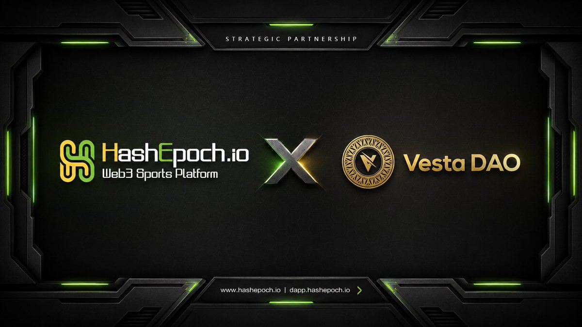HashEpoch_Media's tweet photo. HashEpoch 🤝 @VestaDAOcom
We're proud to announce our strategic partnership with Vesta DAO 🚀

Built on BNB Chain, Vesta DAO is a next-generation DeFi protocol that uses rebase mechanics, TWAP oracle pricing, and node-driven governance to support a more sustainable and community-owned on-chain economy.

Through this partnership, HashEpoch and Vesta DAO will work together to improve DeFi infrastructure, increase on-chain liquidity, and speed up the next wave of Web3 innovation.

#HashEpoch #VestaDAO #DeFi #BNBChain #Web3