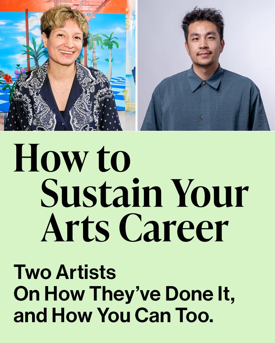 nyfacurrent's tweet photo. Stepping out of your comfort zone--even just a little bit--might make a huge difference in your arts career.

More details, plus additional insights from NYFA affiliated artists Priscila De Carvalho &amp; Andrew Kung here: https://t.co/Xp0hiNLKBn https://t.co/UbCDSqlHPJ
