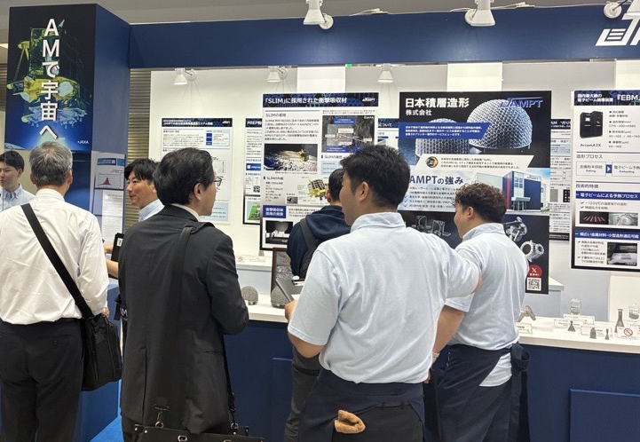 jampt_official's tweet photo. 【#SPEXA 国際宇宙ビジネス展・最終日】
3D積層造形の最新事例をご覧いただけるのは本日まで！
数多くの実機搭載品やサンプル展示中。ぜひこの機会にご覧ください！
🕒閉場：17時
 📍ブース：南展示棟S8-1
皆さまのご来場をお待ちしております。
#東京ビッグサイト https://t.co/hhKBjgOqM9