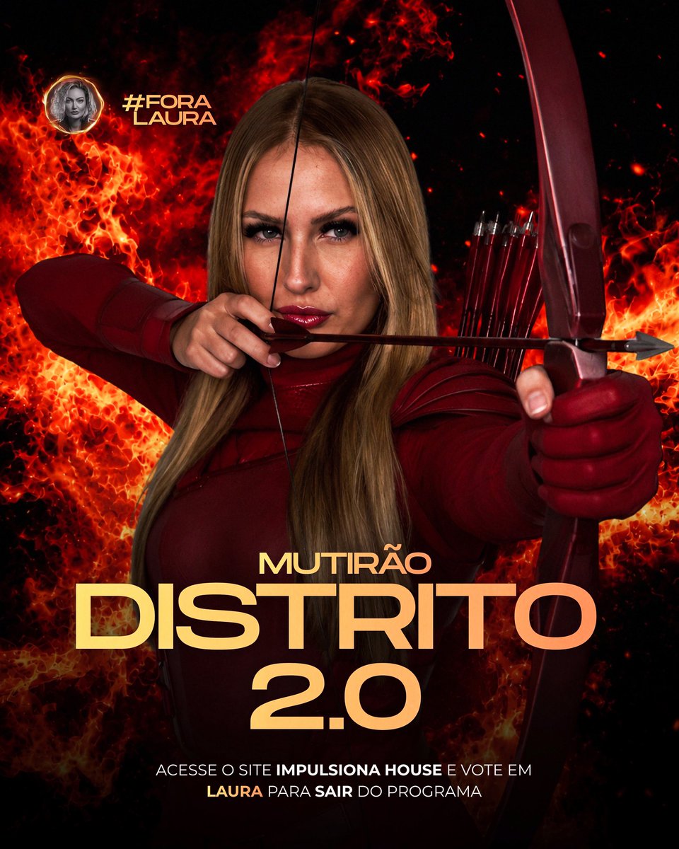 _frandomingues's tweet photo. 🔥 MUTIRÃO DISTRITO 2.0 🔥

🗳️ A CADA 10 VOTOS, COMENTE UM EMOJI 

⚠️ LEMBRANDO QUE O VOTO É PARA ELIMINAR, VOTEM EM LAURA!

🎯 META: 100 REPLYS 

⏰ ENCERRA ÀS 23H

🔗 https://t.co/yN94Tq7If1

#ForaLaura | #ImpulsionaHouse https://t.co/HrDv80DJPu