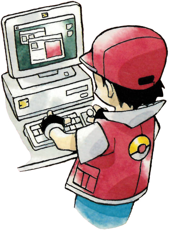 PokeMasModels's tweet photo. Pokémon Masters' model Trivia:  

Red (1996) has a yellow Poké Ball logo stamped on the back of his jacket obscured by his bag, as seen in some old Ken Sugimori art. 

(This detail was not present in Pokémon Let's Go)

#PokémonMasters #PokémonMastersEX https://t.co/UFZ3KFv036