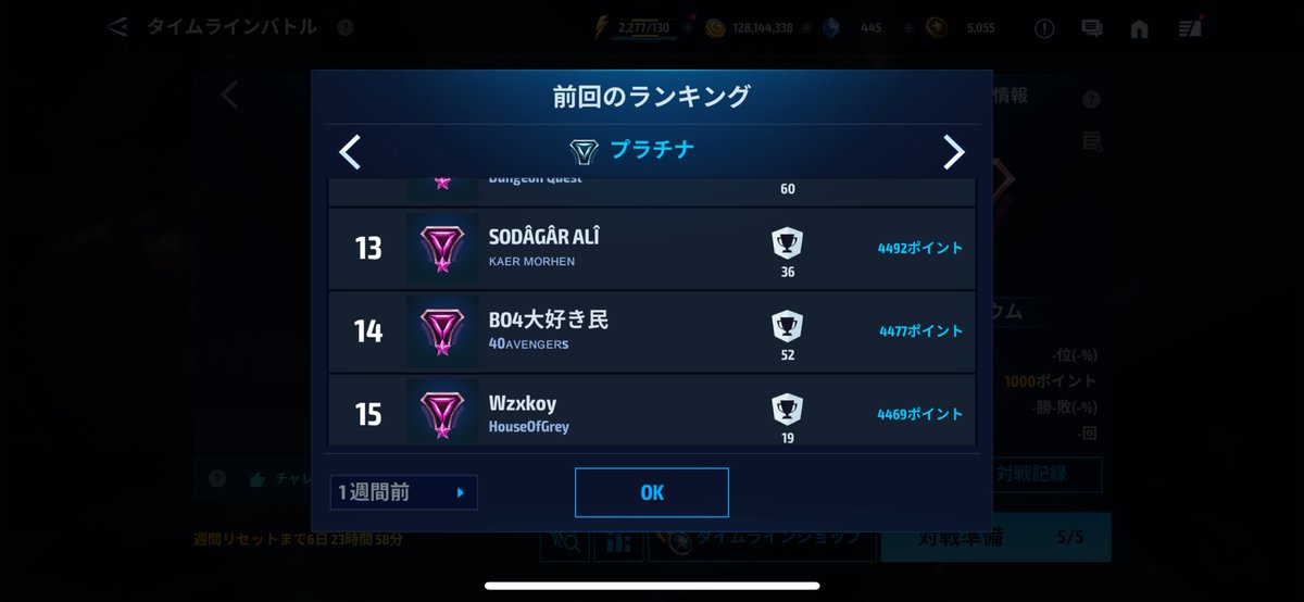 FromEarthBO4's tweet photo. 今日9時時点で2900点で1位だったんですけど... https://t.co/MGIp2iOabA