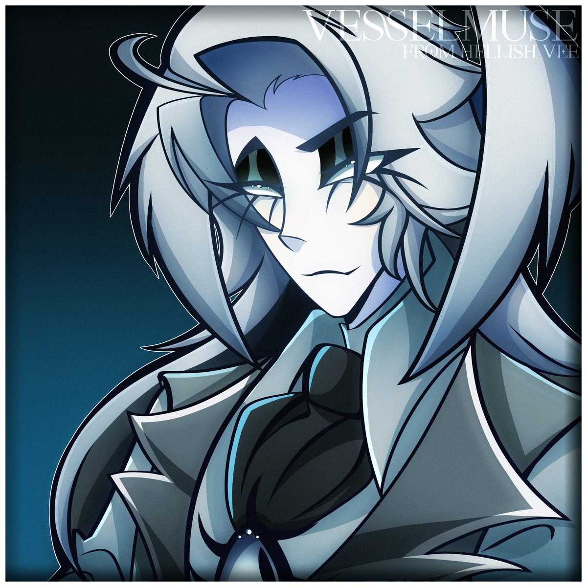 _Vessel_Muse's tweet photo. Jerai belongs to @hellishvee 

#hazbinhotelOC https://t.co/c4SHVA2jz6