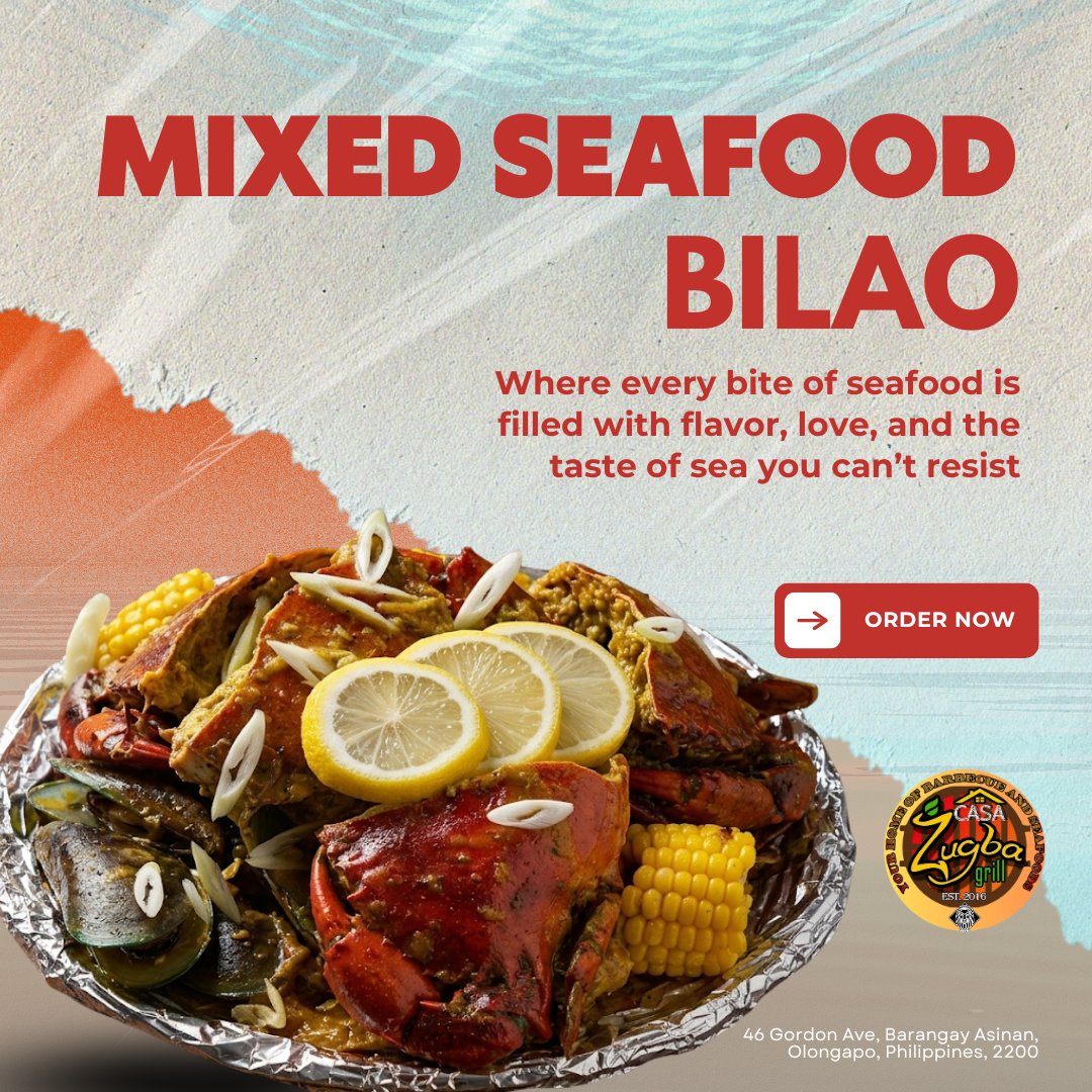 ZugbaGrill's tweet photo. If seafood is your love language… this one’s for you 🦀❤️
One bite and you’ll want more 😮‍💨🔥

Who are you bringing to this seafood feast? 👀

#ZugbaGrill #SeafoodGoals #FoodTripPH #SeafoodFeast #CravingsSolved https://t.co/T6dslLY7Rs