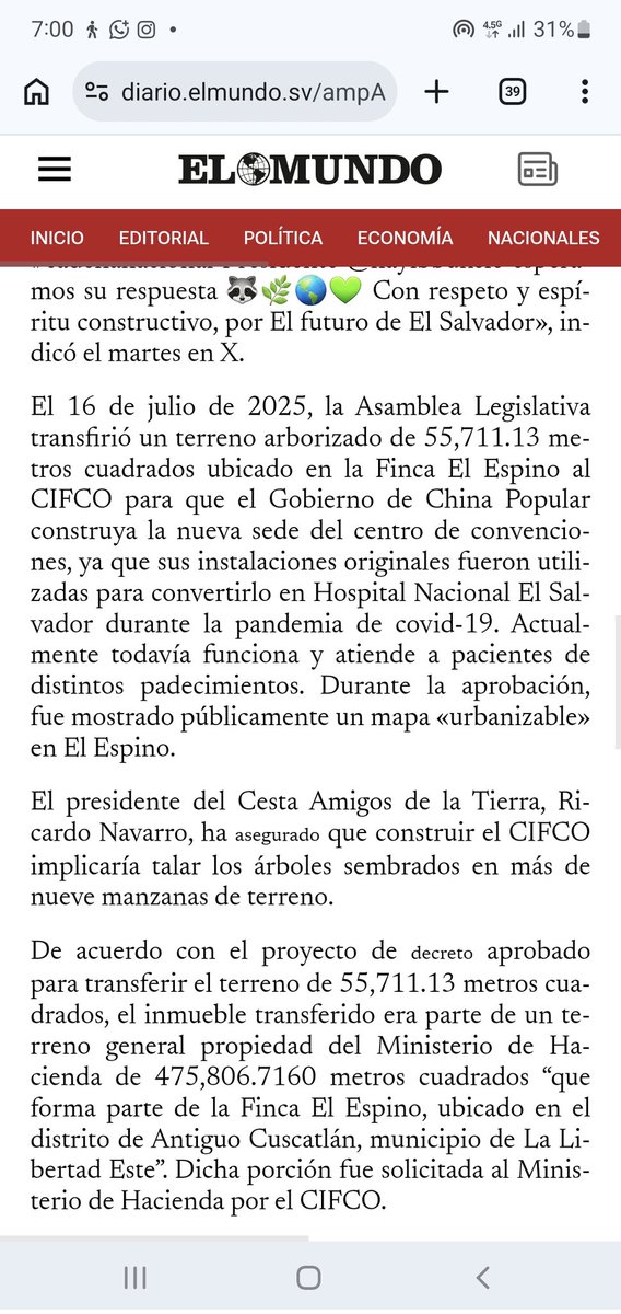 NoticiasGC's tweet photo. @AlexiaRivasG1 No la quiero refutar pero si es en el espino https://t.co/KQq0Y8zAP0