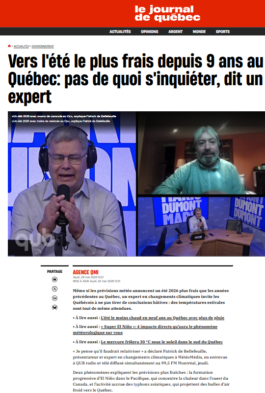 DanbQc's tweet photo. Ah ben... on ne l'avait pas remarqué.
Selon un des essperts qui martelait le réchauffement climatique avec sa gang pas capable de prédire 24 heures à l'avance la météo!
À cause d'El Niño là...
@FNLfreedomnews https://t.co/l7OU2UMxGU