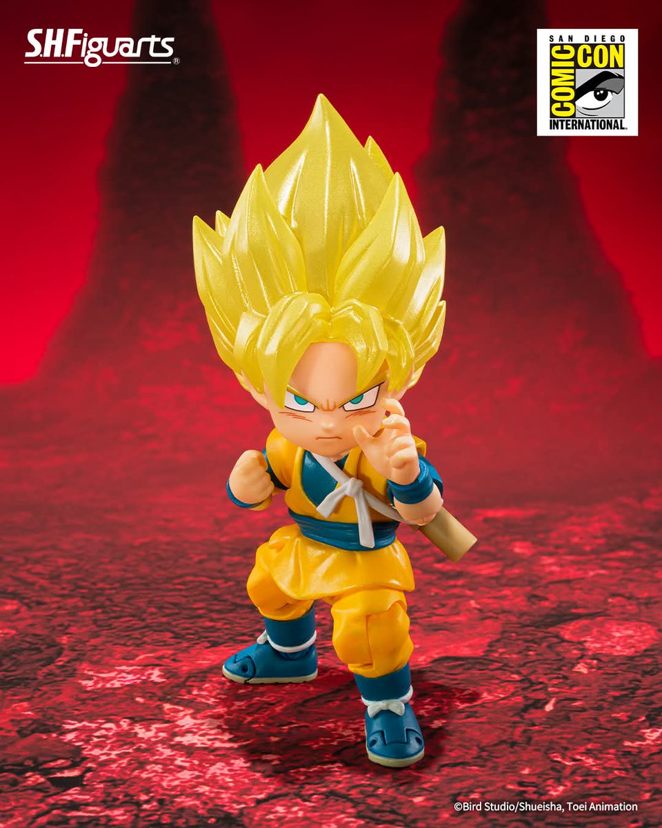 サンディエゴコミコンにてドラゴンボールS.H.Figuartsの 超サイヤ人