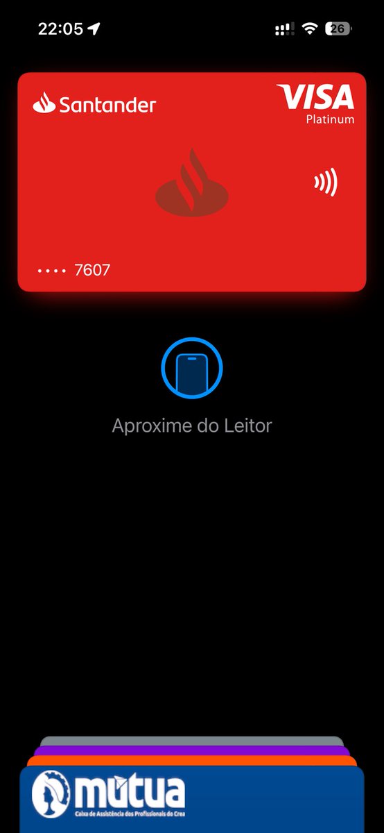 pedropuff's tweet photo. Poxa @santander_br. São anos e anos reclamado. A gente paga mais caro pra ser Select, o cartão leva 5 meses pra chegar, a gente adiciona na carteira digital, aí o Signature do nada vira Platinum. Eu não tenho mais forças pra reclamar. São 26 anos de conta https://t.co/nMUiHz87ar