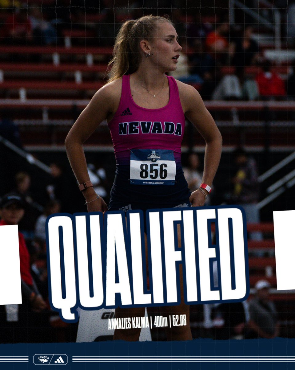 WolfPackTrack's tweet photo. 𝐌𝐎𝐕𝐈𝐍𝐆 𝐎𝐍!!

Annalies Kalma is moving on to Saturday’s 400m semifinal following a 9th place finish (52.08) today!

#BattleBorn #NCAAOTF https://t.co/4SoLqHD0a8
