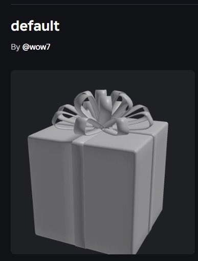 WhoseAli's tweet photo. the giftbox is rumoured to be a pumpkin retexture 👀 https://t.co/mZIDXReg0o