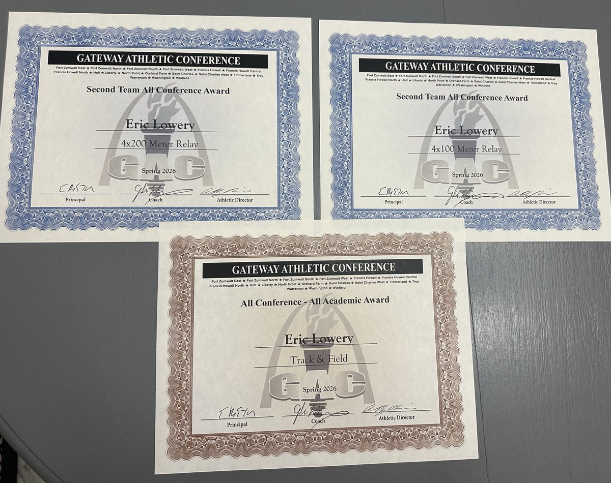 EricLowery08's tweet photo. Track season has officially come to an end. Happy with my performances this year and am excited to see how it all translates on the field. Won Second Team All Conference for both the 4x100 and 4x200, and All Conference - All Academic as well. 
@JPRockMO @coachflyger @ColeDobbinsSEMO @carson_picheco @CoachAHuls @CoachKThomason @CoachEmoore @TJenkins_Mck @Coach_NorthFB @CoachBethany @ConnellyCoach @Coach_JohnsonJ @Coach_Crayton @_MichaelJoseph_ @TPenningerFB @CoachKVaught @mikeglassiii @_JordanLegacy