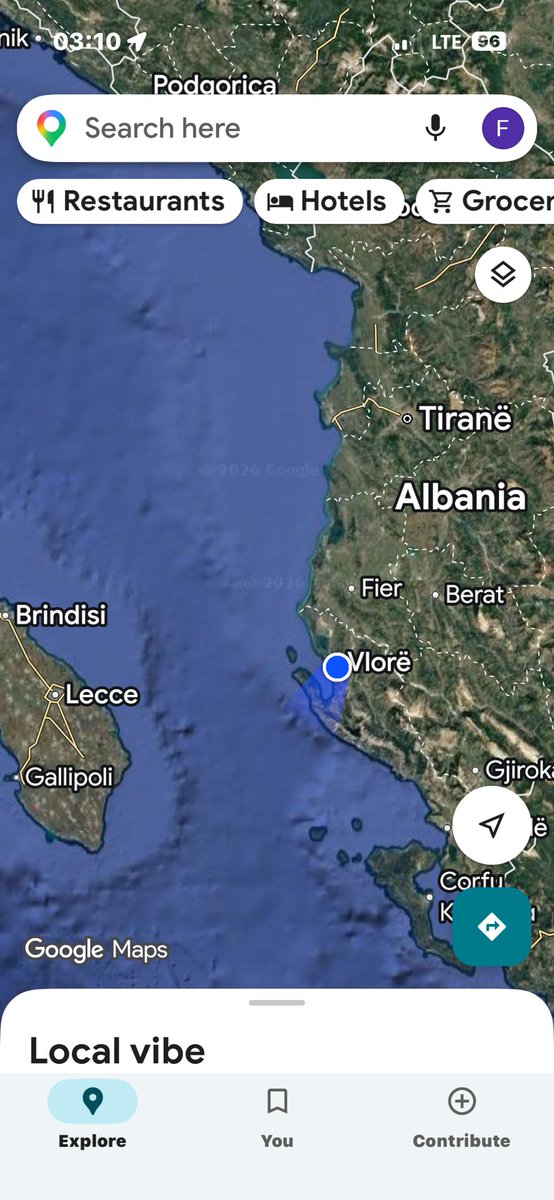 grape_one's tweet photo. #earthquake just felt in Vlore Albania 03:09 local time https://t.co/fSRiWYC20s