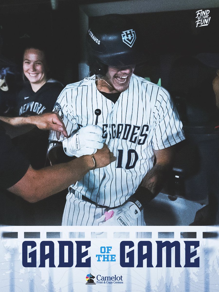 HVRenegades's tweet photo. THE CORE JACKSON GAME😤

TWO HOME RUNS, INCLUDING A GO-AHEAD TWO-RUN SHOT IN THE BOTTOM OF THE EIGHT INNING!

Gade of the Game presented by @CamelotPrinting https://t.co/sVhsYfz2n4