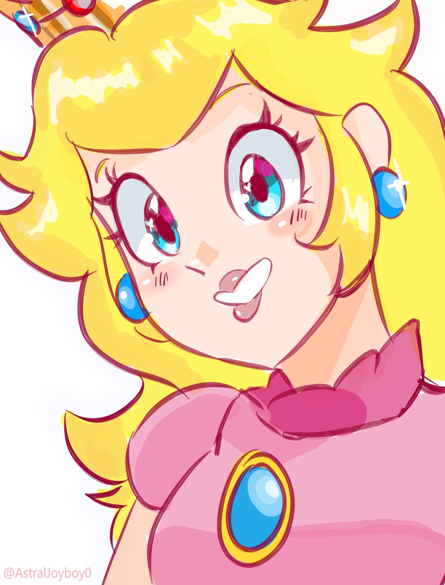 AstralJoyboy0's tweet photo. Princess Peach 👑🍑
Quick doodle 
-
#PrincessPeach #SuperMario #Peach #artmoots https://t.co/OGmzQut4ed