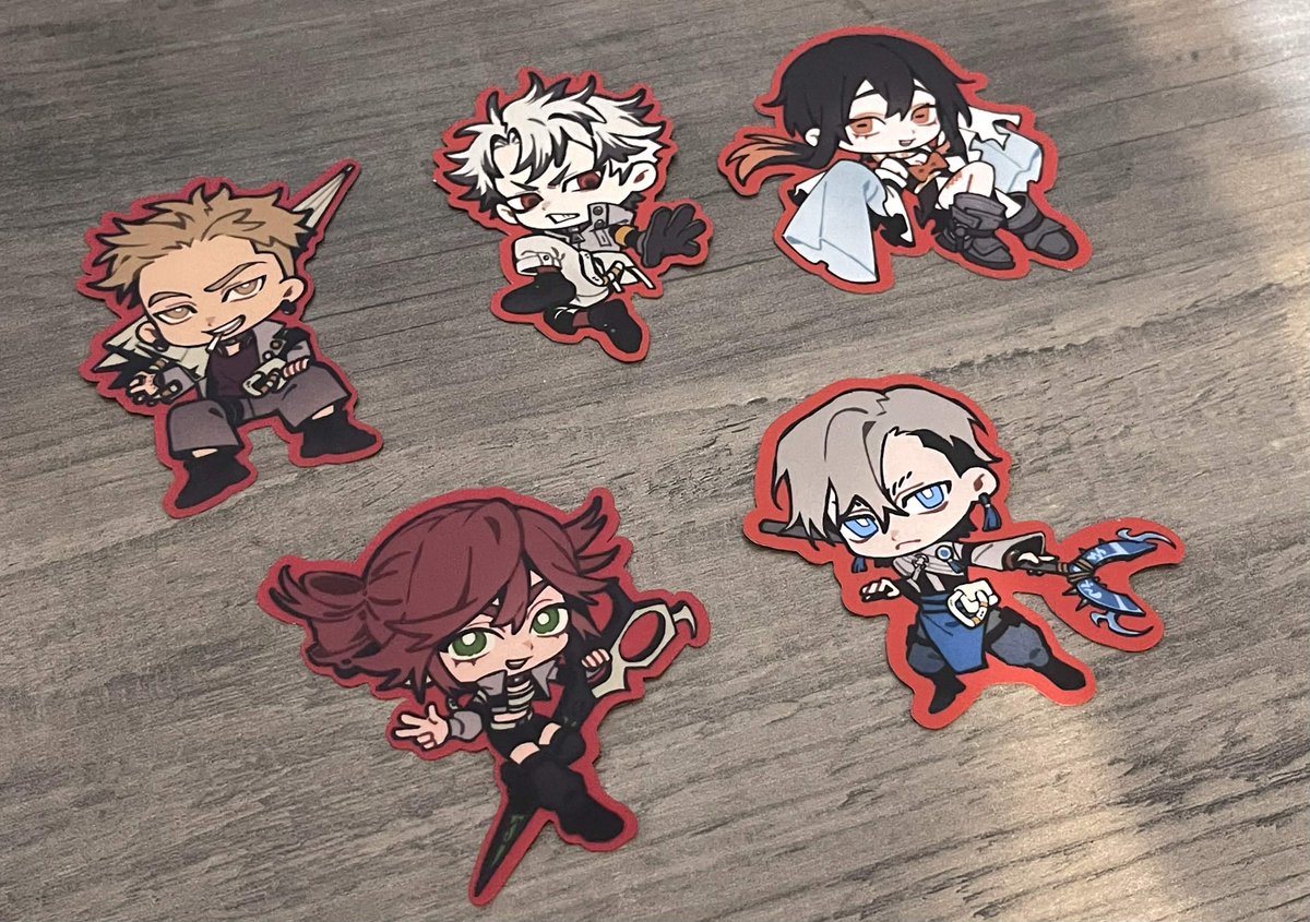 YANM0RI's tweet photo. I need to take some proper pictures of my gachi merch, but I have my acrylic clips and stickers listed on my shop! Rn I just need to lock in for my charms! https://t.co/R1aQtLhZPW