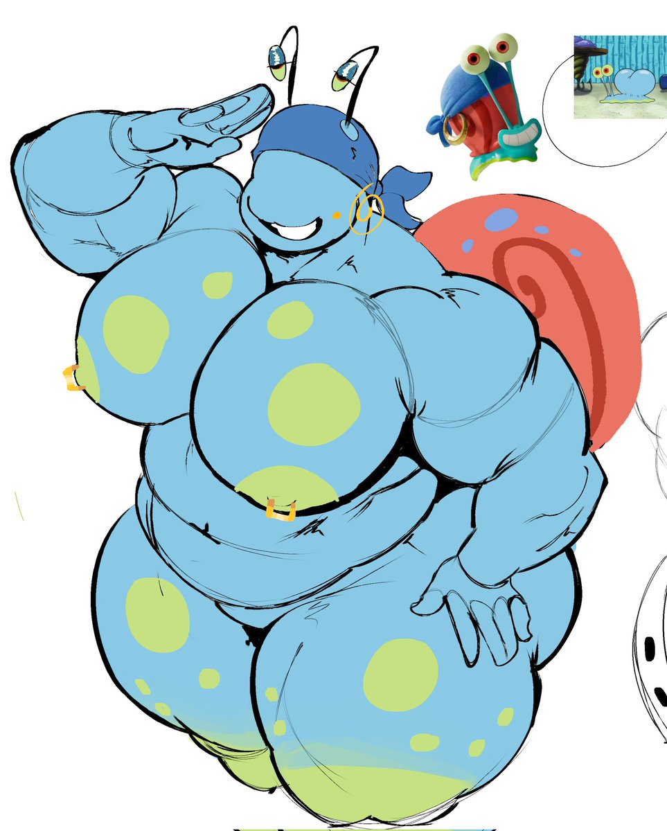 freeposers's tweet photo. fun gary sketch #spongebob #nsfw #art https://t.co/ZwHZCXd4bL