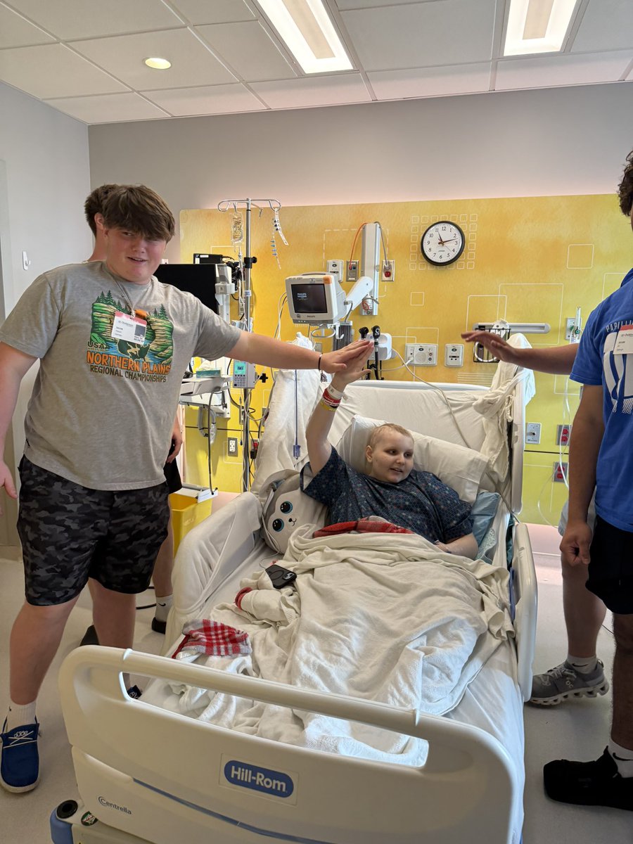 PLSouthFB's tweet photo. Today, some Titans had the privilege of spending time with Liam, one of the biggest Titan Football fans you’ll meet.

We came hoping to brighten his day, but as often happens, Liam ended up inspiring us instead.

This is what Thankful Thursdays are all about.

#SouthsidePride https://t.co/tUMzVZ8ua6