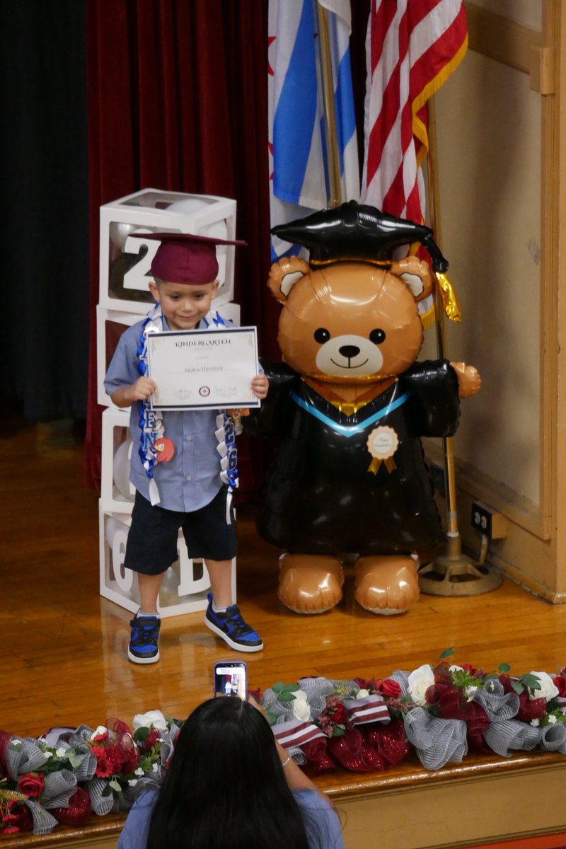 CpsSpry's tweet photo. 🎓 Congratulations to our Kindergarten graduates! We are so proud of all they have accomplished this year and can’t wait to see them shine in first grade. ✨💙 #KindergartenGraduation https://t.co/7GAvtVvqsg