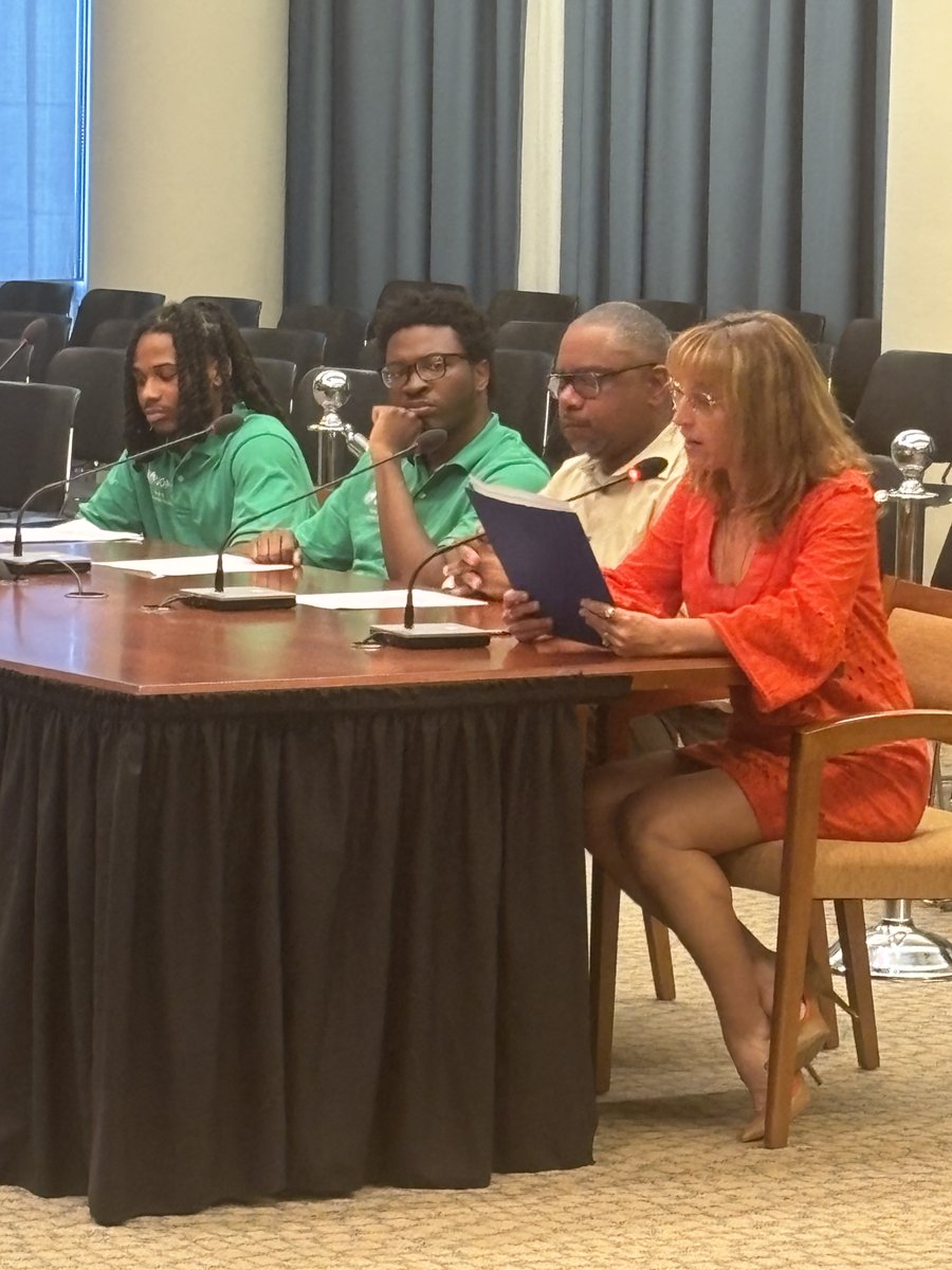 SOME_DC's tweet photo. Huge shoutout to SOME’s Center for Employment Training for partnering with SOME’s Advocacy & Social Justice Department and showing up powerfully at the May 7 OSSE budget hearing to advocate for the restoration of $432,000 in adult education funding.

Four CET students testified, a CET alum submitted written comments, and the team represented both our Healthcare and Building Trades program tracks, multiple generations, and a range of journeys that all led them to CET.

A heartfelt thank you to SOME CET staff for exemplifying SOME's core values of Advocacy and Empowerment in such a tangible way. Their work is changing lives, expanding economic opportunities, and creating new possibilities for students and their families.