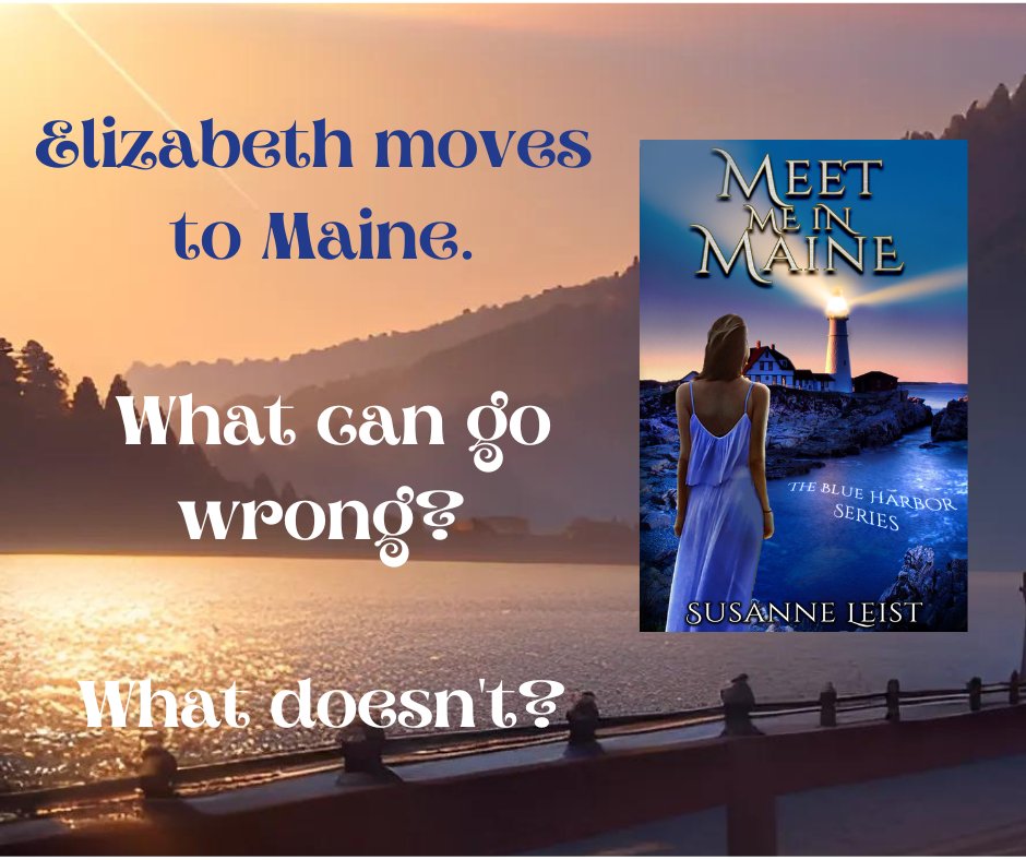 SusanneLeist's tweet photo. Elizabeth & Scarlett buy a bed-and-breakfast in a quaint New England town.
What can go wrong?
What doesn't?
MEET ME IN MAINE
https://t.co/0A1itub1sQ
https://t.co/kkFKFiBmld
#mysterybooks #WeekendTicket #ReadersWanted https://t.co/Kk57n5EXQw