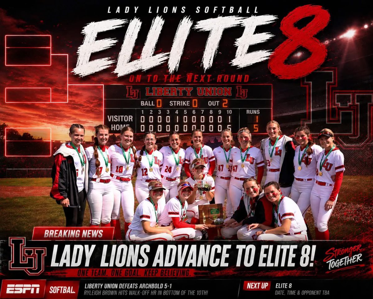RBS2323's tweet photo. Great team win. Our defense and pitching were 🔥. We were tied 1-1 in the bottom of the 10th when I hit a walk-off grand slam. I was so nervous because they intentionally walked two batters. Next up: Regional finals vs. Johnstown at Berne Union HS Friday at 7:30PM
@ExtraInningSB @LegacyLegendsS1 @LineDsoftball @thealliancefp @fastpitchwatch @CoachJoshBragg @LUSOFTBALL1 @CoachLaurenKarn @Coach_LWood @Coach2K_OSU @jess_bracamonte @JessFleenor @Jess_Odonnell88 @ZipsSB @ToledoSoftball @twil2323 @CoachJexx_RMU @RMUSoftball @OhioStateSB @KentStSoftball @UKsoftball @PennStateSB @DispatchPreps @CapUSoftball @TopPreps @YSUSoftball
