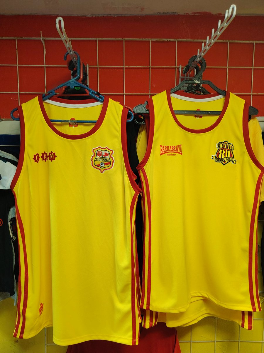 MoreliaLocos's tweet photo. Jersey tipo Básquetbol

Consigue el tuyo en La Jaula, bordado del Atlético Morelia y Locura 81, aun tenemos algunas tallas disponibles. https://t.co/37Zu7MoHNY