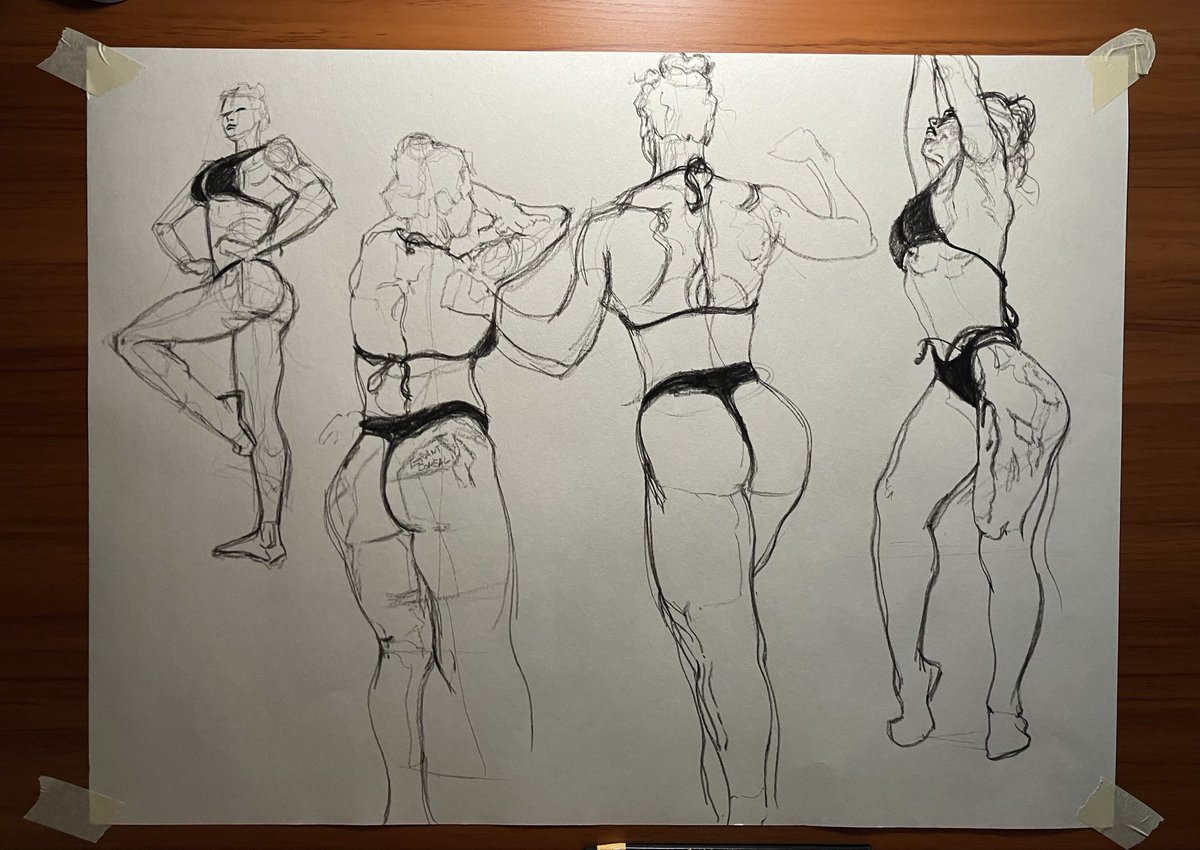 nomadicsketcher's tweet photo. 15-minute Figure Drawing Practice 
05/28/2026 
5:57 P.M - 7:52 P.M 
Tool: Peel &amp; Sketch Charcoal [Soft]  #figuredrawing #practice #posing #drawing #charcoal https://t.co/M3nWtYvDo7