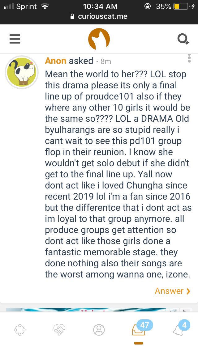 queenchungha's tweet photo. I hope this ioi anti who stayed in my anons bc I kept posting about ioi during 2019 is seeing the charts now 🥰 https://t.co/PJ4Lbf2B7Y https://t.co/vgdzHXRdun