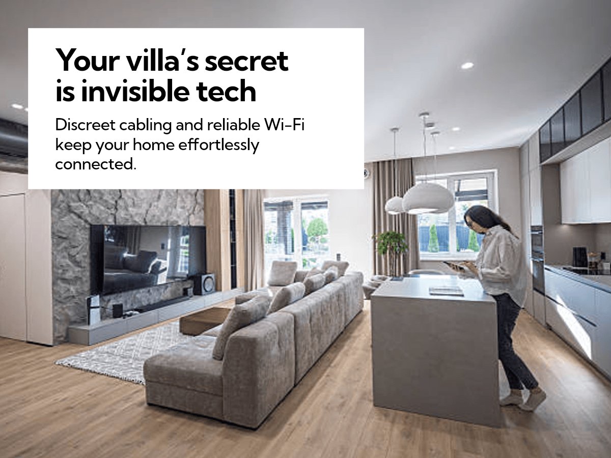 MactoLifeLtd's tweet photo. What keeps a villa running without a hitch in peak season? Discreet, precision-installed tech infrastructure — reliable, always connected, and built to keep you in control no matter how busy it gets. https://t.co/mh82W7ij8R
