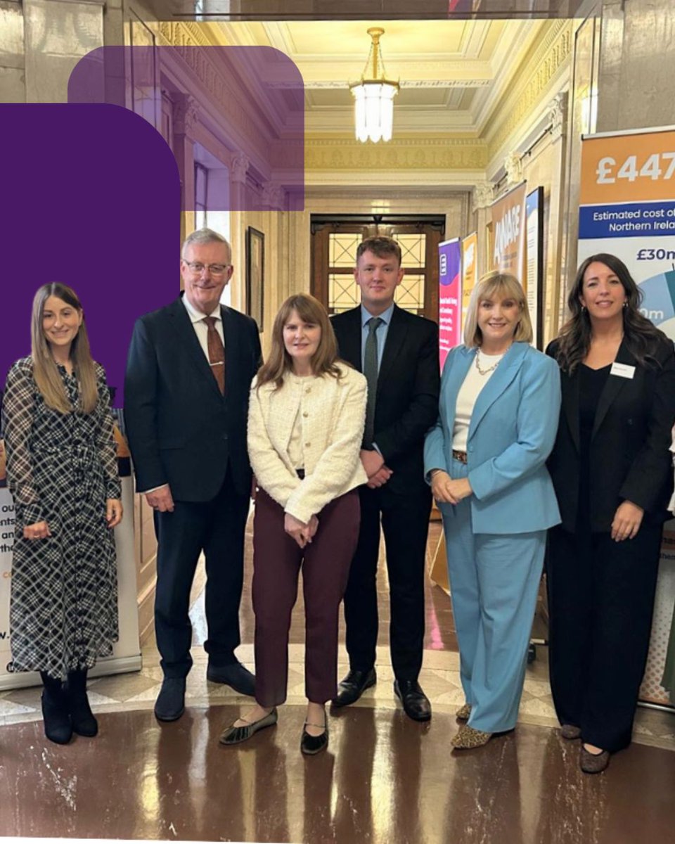 amhNI's tweet photo. We attended the Mental Health at Work: Building Healthier Workplaces in NI event at Stormont last week 💜

Our Workplace Wellbeing Manager, Shelly, spoke about our specialised training &amp; consultancy to tackle workplace mental ill-health. Find more info- https://t.co/W2oMWREgmr https://t.co/GmEHWtypqx