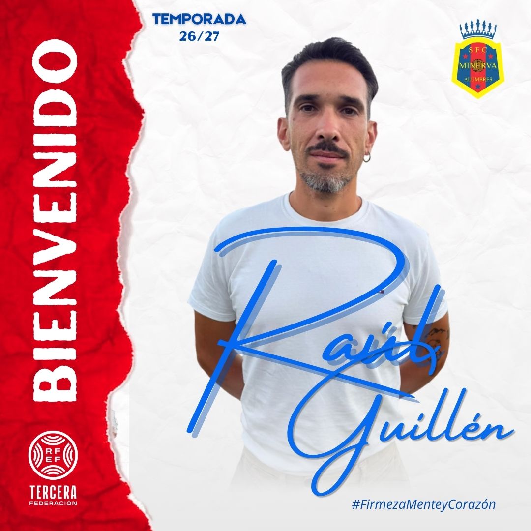 SFCMinerva2's tweet photo. 🚨 OFICIAL | 
Raúl Guillén, nuevo entrenador de la SFC Minerva 
La SFC Minerva apuesta por ilusión, trabajo y ambición para liderar el nuevo proyecto deportivo.
📍 Cartagenero
🔥 Pasado reciente en FC Cartagena y UCAM Murcia
Bienvenido a tu nueva casa, míster.👏🏼 https://t.co/QbPfpy73Kv