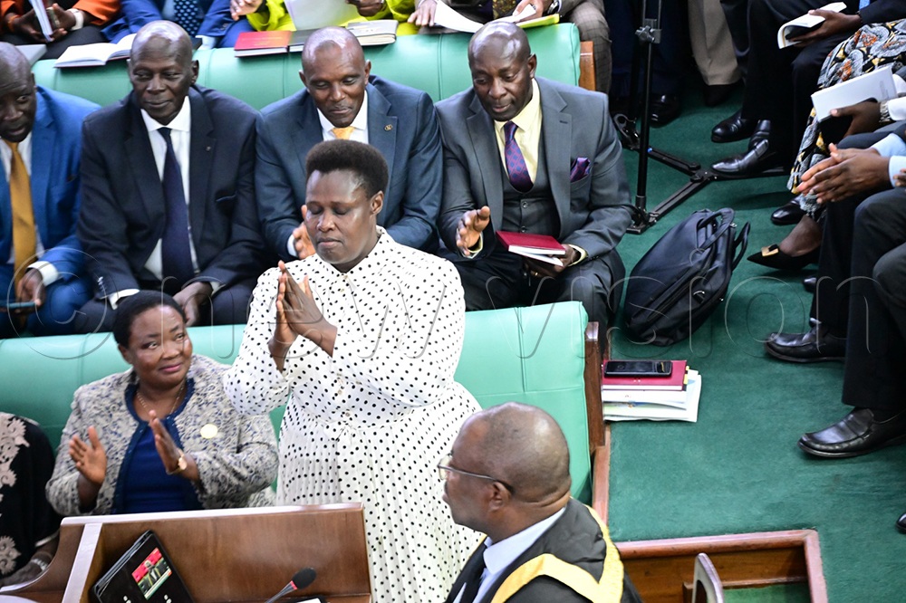 Uganda’s Vice President Maj. (rtd) Jessica Alupo has pledged loyalty ...