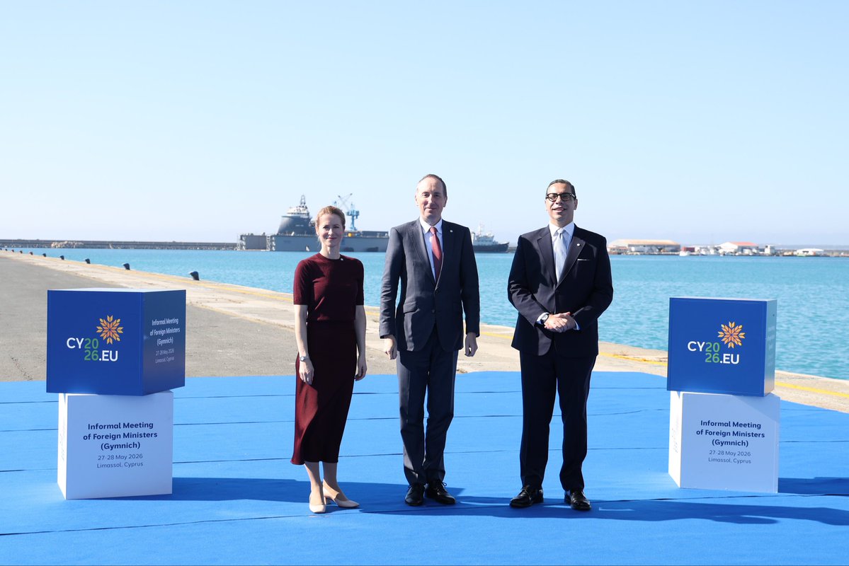 jiribr's tweet photo. Representing CZ at #Gymnich in Limassol @CY2026EU. Minister @CKombos and High Representative @kajakallas co-chaired discussions on the situation in the Middle East, with @DrSJaishankar and @FaisalbinFarhan. Regarding Ukraine, the debate was about EU interests in ensuring peace. https://t.co/RwtcdvvKDo