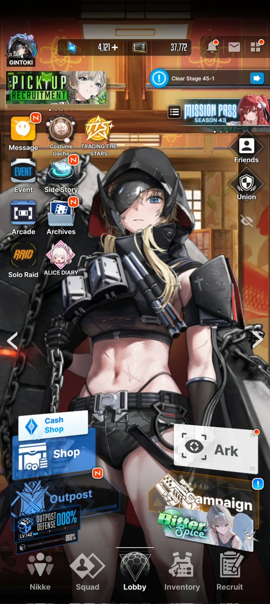 Anbu_Super1's tweet photo. #NIKKE LETS FUCKIN GO!!! GRAVE!!!!!!!! MY FAVORITE CHARACTER I FINALLY GOT HER 😭 STARTED 2 MONTHS AGO. https://t.co/jc2FiJYtC3